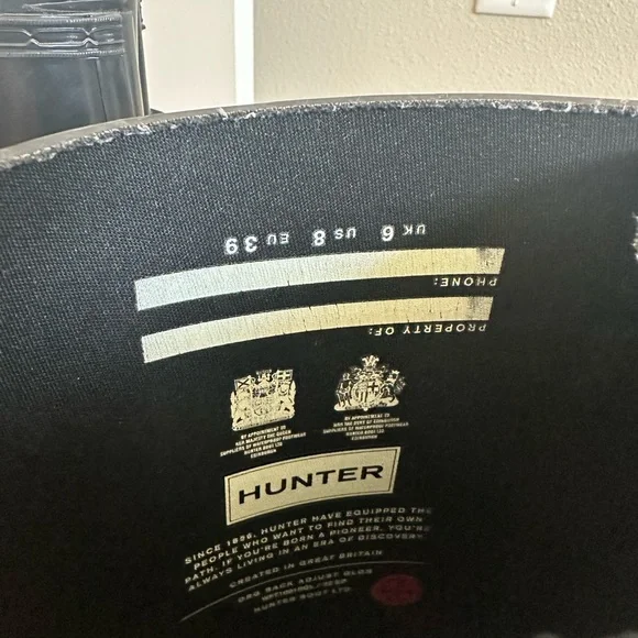 Hunter Boots Sz 8 - Picture 3 of 7